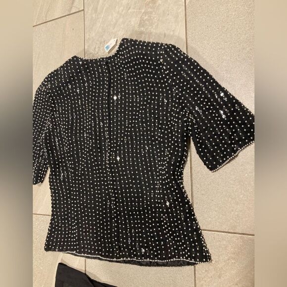 VINTAGE Frank Usher two pieces skirt/top - Picture 6 of 10